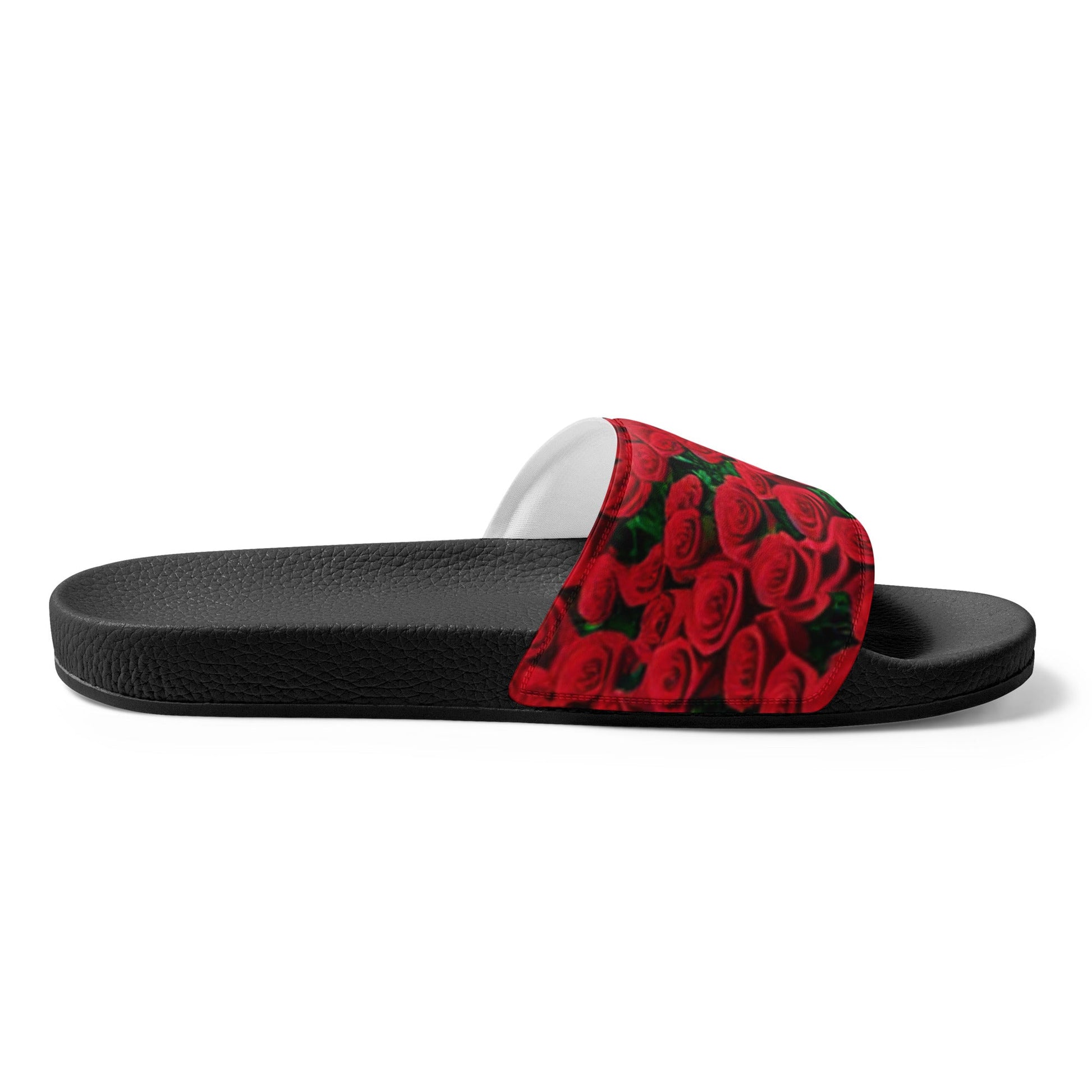 Red Roses Women's Slides
