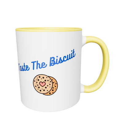 Taste The Biscuit Mug with Color Inside